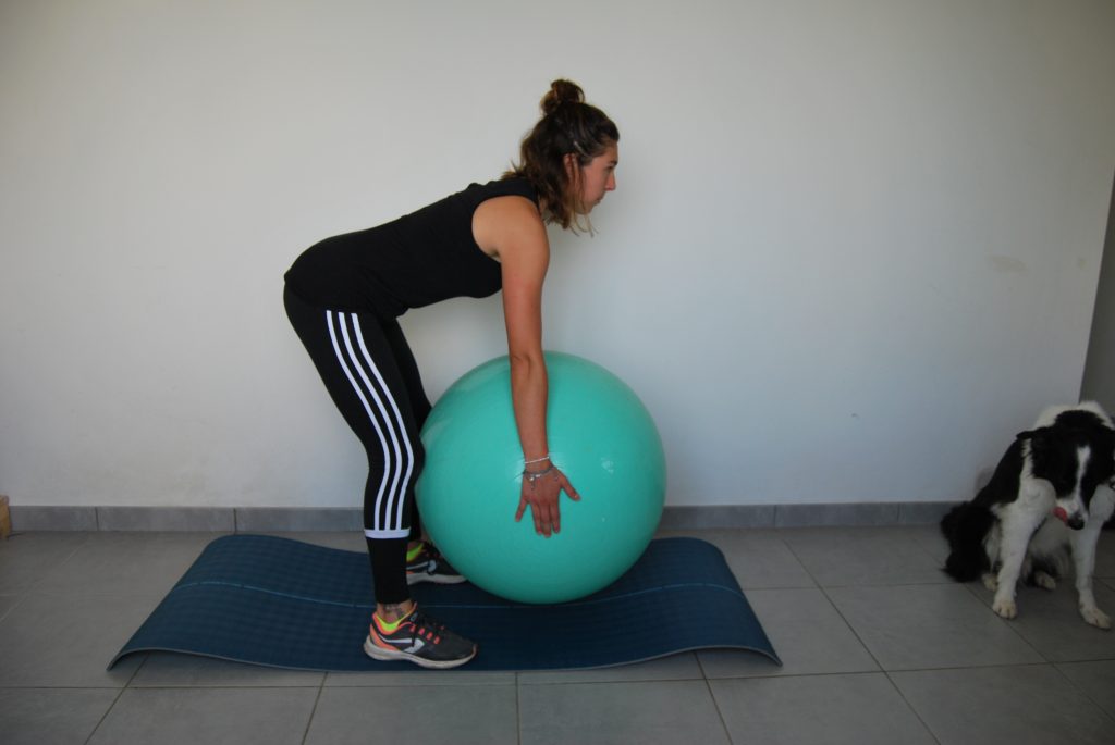 Fortalecimiento de tus brazos con fitball